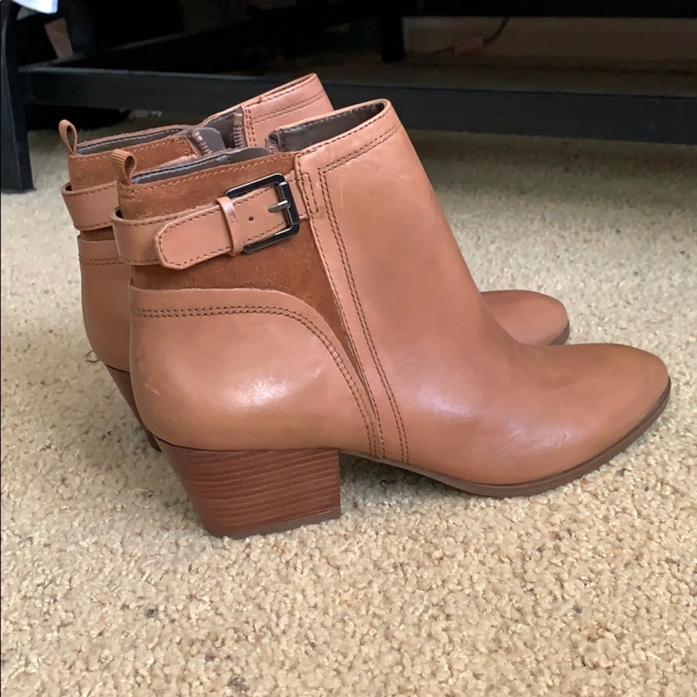 Franco Sarto Tan booties